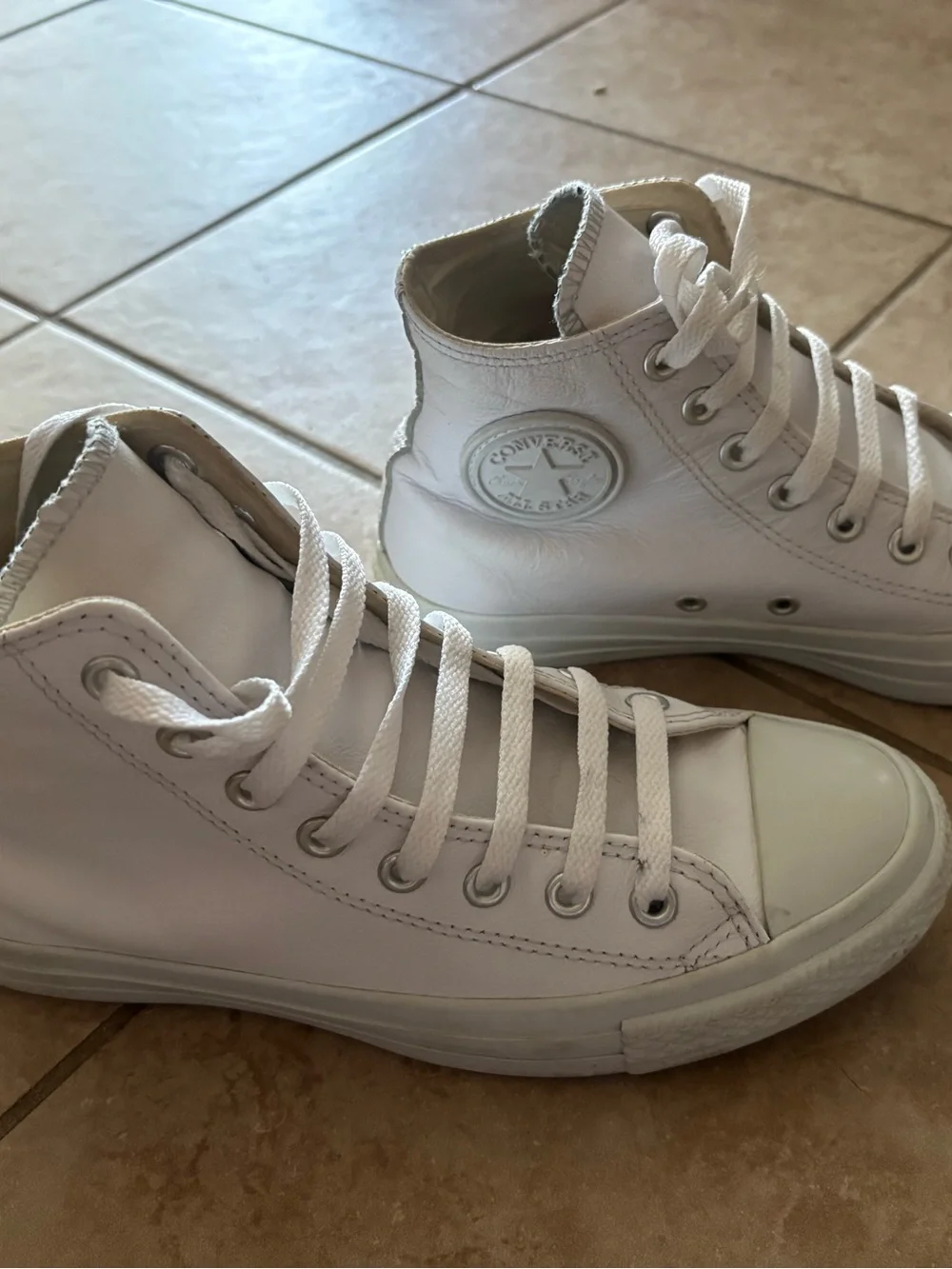 Converse Women's White Trainers